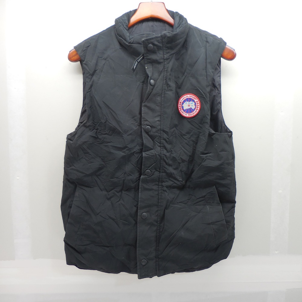 Canada Goose Freestyle Crew Vest Black Mens Small 4151M Down Puffer Gilet